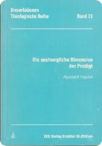 Okładka książki „Die seelsorgliche Dimension der Predigt”